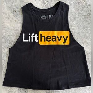Tango Charlie Lift Heavy Crop Tank